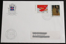 ISLAND 1975 Mi-Nr. 502/03 CEPT FDC - 1975