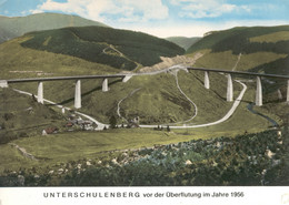Schulenberg - Unterschulenberg Vor Der Flutung - Hochbrücken In Bau C121d - Altenau