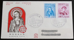 MONACO 1975 Mi-Nr. 1167/68 CEPT FDC - 1975