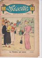 Lisette - Journal Des Fillettes  - 1937 - 17eme Année  - N° 36 -  5/9/1937 - Lisette