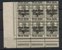 Poland -Pologne-Polen Mi Nr 10 ** MNH Spectacular Overprint Genuine Exp Wiatrowski PZF - Unused Stamps