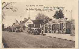 37    JOUE - LES - TOURS   LE RELAIS  GARAGE  ET  AUBERGE  DE  L' ALOUETTE - Autres & Non Classés