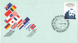 FDC 1983 Australian Antarctic Territory 12th Antarctic Treaty Consultative Meeting Canberra - FDC