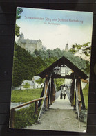 DR: Ansichtskarte Vom Schloss Rochsburg Mit Schwankenden Steg Vom 22.11.17 Nach Radeburg Mit 5 Pfg Germania - Lunzenau