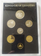Lesotho - Set 7 Coins 1 Sente 2 5 10 25 50 Lisente 1 Loti 1979 Proof In A Case Lemberg-Zp - Lesotho