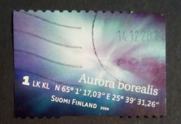 Finland, Year 2009, Cancelled; Northern Lights - Gebraucht