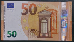 50 EURO P005E3  Netherlands DRAGHI Serie PB Perfect UNC - 50 Euro