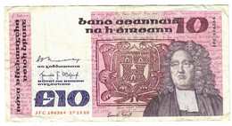 Ireland 10 Pounds 1980 VF - Ireland