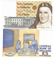 Ireland 5 Pounds 1995 EF/aUNC - Irlande