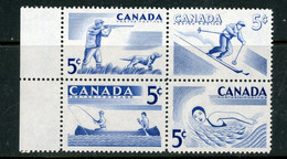 Canada MNH 1956  "Recreational Sports " - Ongebruikt