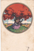Castelli, Illustratore - Bella Cartolina Bambini Degami, Viaggiata 1933 - Castelli