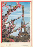 CARTOLINA  PARIS,FRANCIA-LA TOUR EIFFEL-BOLLO SACCATO-VIAGGIATA 1989 - Tour Eiffel