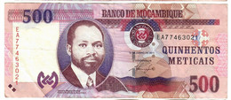 Mozambique 500 Meticais 2011 F/VF - Mozambique