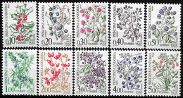 Andorre Fr. 1985 - Yvert Nr. Taxe 53/62 - Michel Nr. Porto 53/62 ** - Unused Stamps