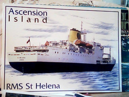 ASCENSION ISLAND NAVE SHIP FERRY  RMS ST HELENA N2000 JG9478 - Ascension (Insel)