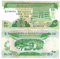 Mauritius 10 Rupees 1985 AUNC - Maurice