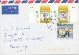 Australia Air Mail Cover Sent To Germany Mount Helena 4-5-1999 Topic Stamps Olympic Games - Brieven En Documenten