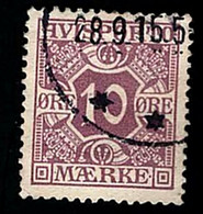 1914 Avisporto Zeitung Michel DK V4Y Stamp Number DK P15 Yvert Et Tellier DK J15 Stanley Gibbons DK N189 Used - Usado