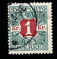 1914 Avisporto Zeitung Michel DK V8Y Stamp Number DK P20 Yvert Et Tellier DK J20 Stanley Gibbons DK N194 Used - Oblitérés