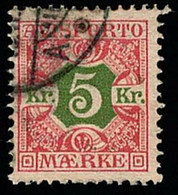 1907 Avisporto Zeitung Michel DK V9X Stamp Number DK P9 Yvert Et Tellier DK J9 Stanley Gibbons DK N139 Used - Oblitérés