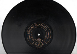DISQUE PATHÉ 78 Tours . " BERLINE FRANÇAISE . V. SAMBIN " & " INSOUCIANTE . A. BOSC . MAZURKA " - Ref. N°21 D78 - - 78 Rpm - Gramophone Records