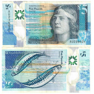 Scotland 5 Pounds 2016 F/VF Royal Bank Of Scotland - 5 Pounds