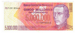 Nicaragua 5000000 Cordobas 1990 EF - Saudi Arabia