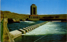 Montana Fort Peck Dam And Power House On The Missouri River - Autres & Non Classés