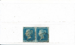 Grande Bretagne N° 9 En Paire Oblitéré - Used Stamps