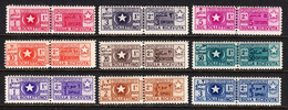 SOMALIA — SCOTT Q56-Q64 — 1950 PARCEL POST SET — MNH/MLH — SCV $336 - Somalia (AFIS)