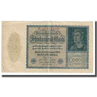 Billet, Allemagne, 10,000 Mark, 1922, 1922-01-19, KM:71, TTB - 10000 Mark