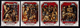 Aitutaki 1984 Christmas Sc 356-59 Mint Never Hinged - Aitutaki