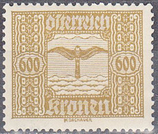 AUSTRIA   SCOTT NO C6 MNH  YEAR  1922 - Autres & Non Classés