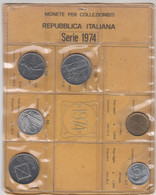 Repubblica Italiana, Serie 1974 FDC - Set Fior Di Conio