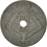 Monnaie, Belgique, 10 Centimes, 1943, TTB, Zinc, KM:126 - 10 Cent