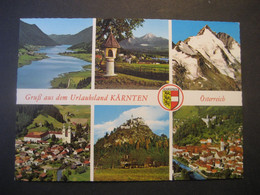 Österreich- Ansichtskarte Gruß Aus Kärnten 6-Bildkarte, Verlag: Alpine Luftbild - Weissensee