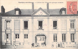 FRANCE - 89 - THORIGNY Sur Oreuse - L'Hôtel De Ville Et Le Groupe Scolaire - Carte Postale Ancienne - Otros & Sin Clasificación