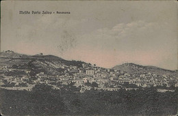 MELITO PORTO SALVO ( REGGIO CALABRIA ) PANORAMA - EDIZIONE CIMINO - SPEDITA 1916 (14856) - Reggio Calabria