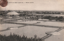 44  - Carte Postale Ancienne De  BOURG DE BATZ     Marais Salants - Batz-sur-Mer (Bourg De B.)
