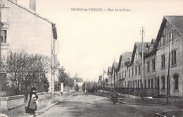 FRANCE - 88 - THAON LES VOSGES - Rue De La Gare - Carte Postale Ancienne - Thaon Les Vosges