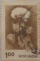 India COTTON Definitive Stamp Used As Per Scan - Oblitérés