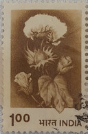 India COTTON Definitive Stamp Used As Per Scan - Oblitérés