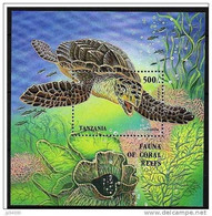 TANZANIE, Tortue, Tortues, Reptiles, Turtle, Tortuga. Yvert BF 272 Neuf Sans Charniere **. MNH - Tortues