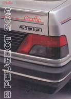 CATALOGUE VOITURE PEUGEOT 309 GRAFFIC - Voitures