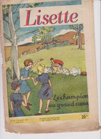 Lisette - Journal Des Fillettes  - 1953  - N° 33 - 16/08/1953 - Lisette