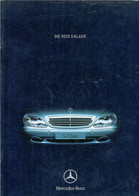 CATALOGUE VOITURE MERCEDES DIE NEUE S-KLASSE - Voitures