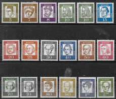 BRD 1961 / MiNr.   347 - 362 Y    ** / MNH  (x307) - Ungebraucht