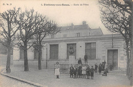 CPA 92 FONTENAY AUX ROSES / ECOLE DE FILLES / ENFANTS - Fontenay Aux Roses