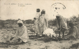 R.C.M. SOMALI - EN PRIERE - L'ADORATION - 1913 - Afrique