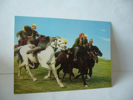 AFGHANISTAN ASIA ASIE 8. THE BUZKASHI CAME IN PROGRESS  PHOTO BY ASEFI  CPM TOURISM PASSEPORT TO PEACE CPM - Afghanistan